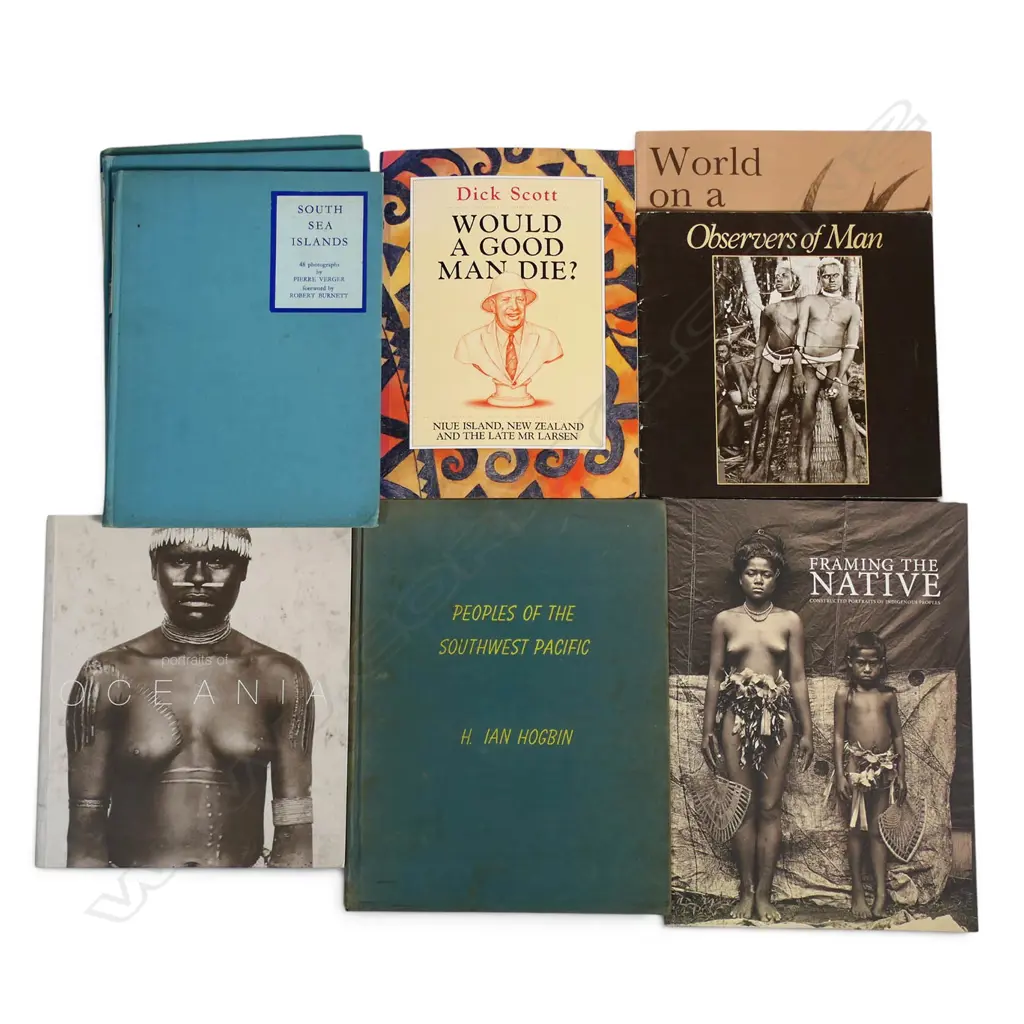 NINE PUBLICATIONS - 19TH CENTURY HISTORICAL PHOTOGRAPHY OF THE PACIFIC ISLANDS Image 1++